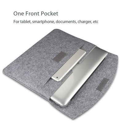 Extra Storage Felt Laptop Sleeves For MacBook Pro MacBook Air HP Dell Lenovo Notebook